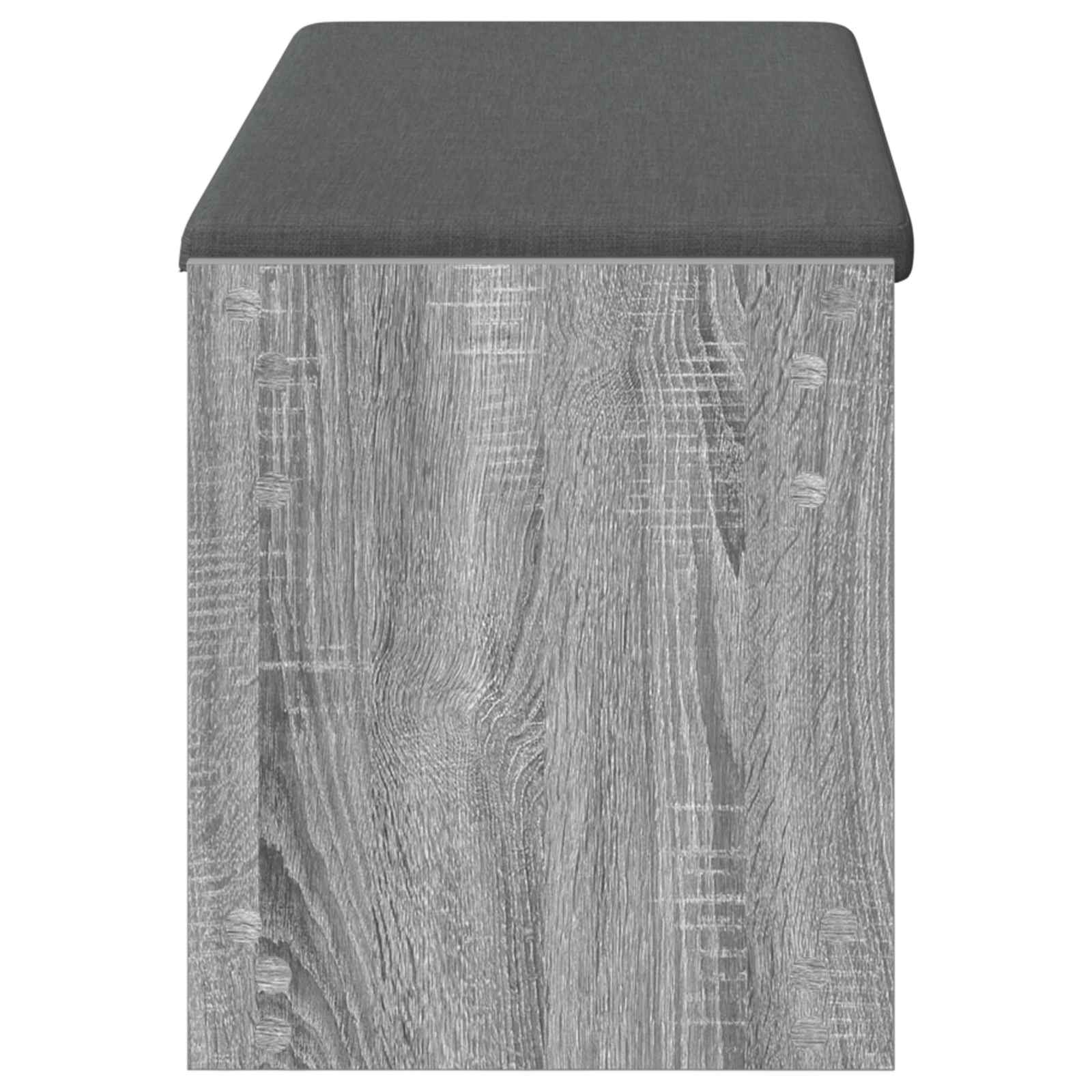 Παγκάκι Χαλωρίου με μαξιλάρι Γκρι Σονομά 103 x 38 x 45 εκ - Pakobazaar