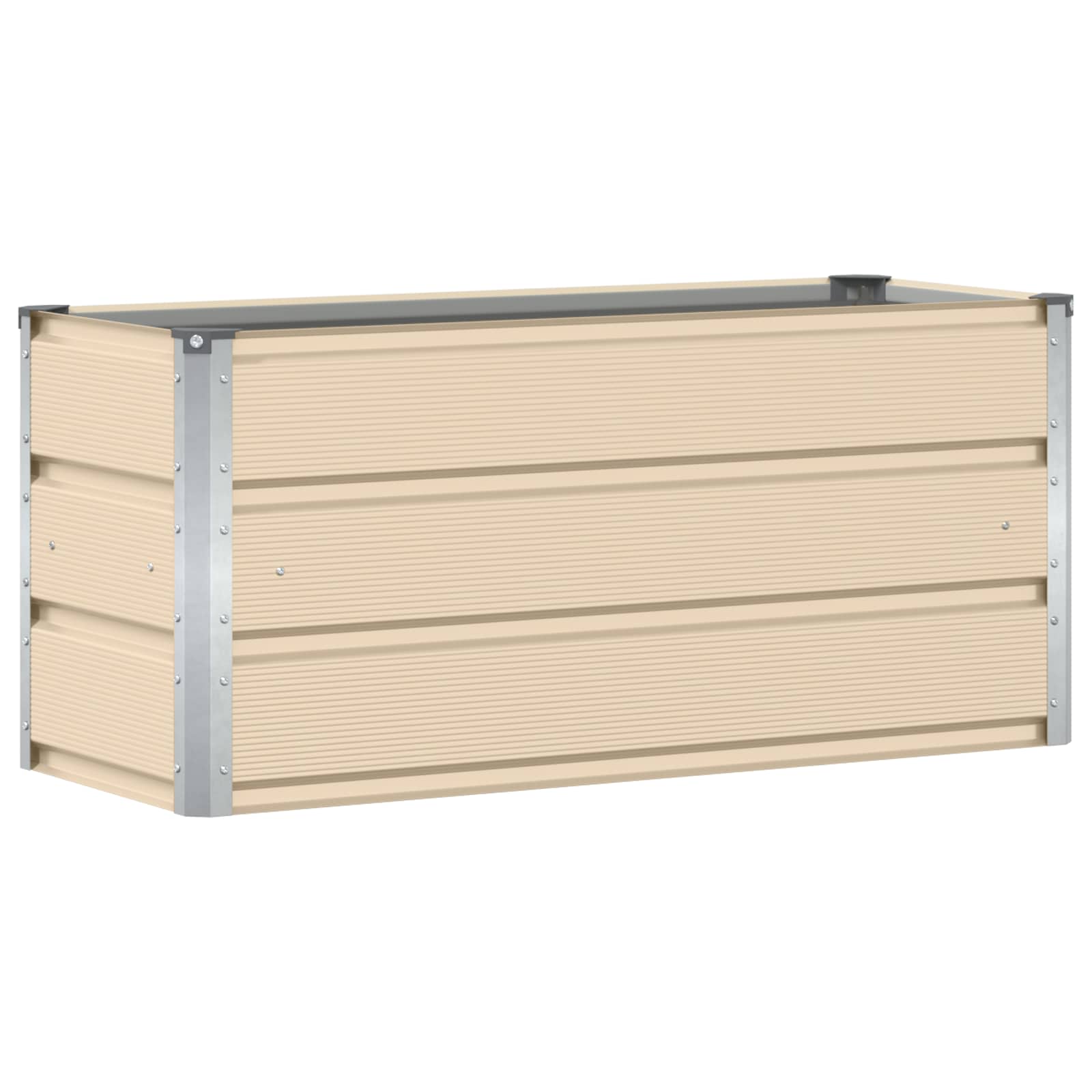 Γλάστρα Ελεφαντόδοντο 100 x 40 x 45 cm Ατσάλι - Pakobazaar