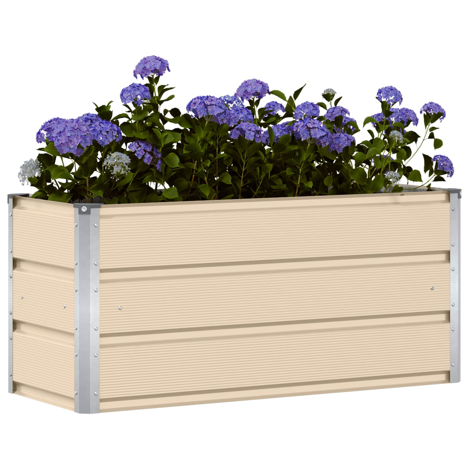 Γλάστρα Ελεφαντόδοντο 100 x 40 x 45 cm Ατσάλι - Pakobazaar