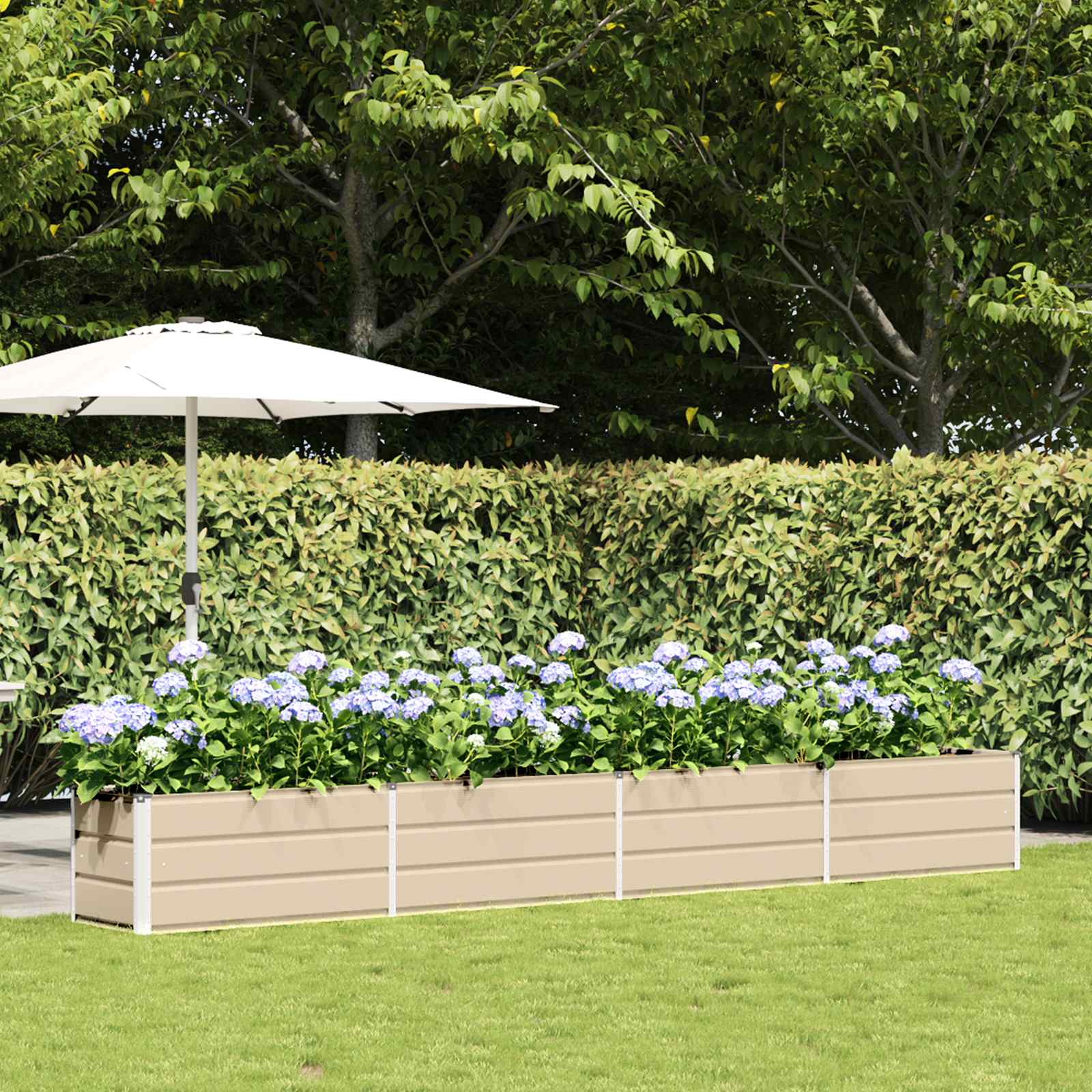 Γλάστρα Ελεφαντόδοντο 480 x 50 x 45 εκ Επικαλυμμένος Χάλυβας - Pakobazaar