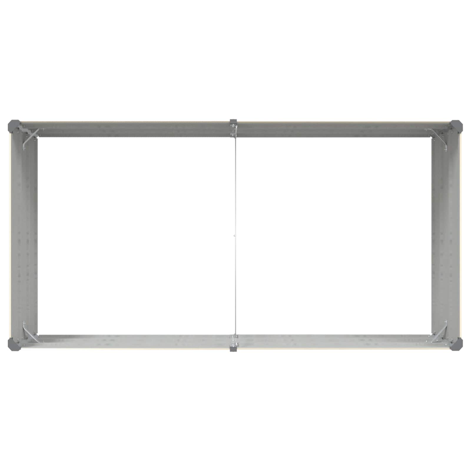 Γλάστρα Ελεφαντόδοντο 195 x 100 x 45 εκ Επικαλυμμένος Χάλυβας - Pakobazaar