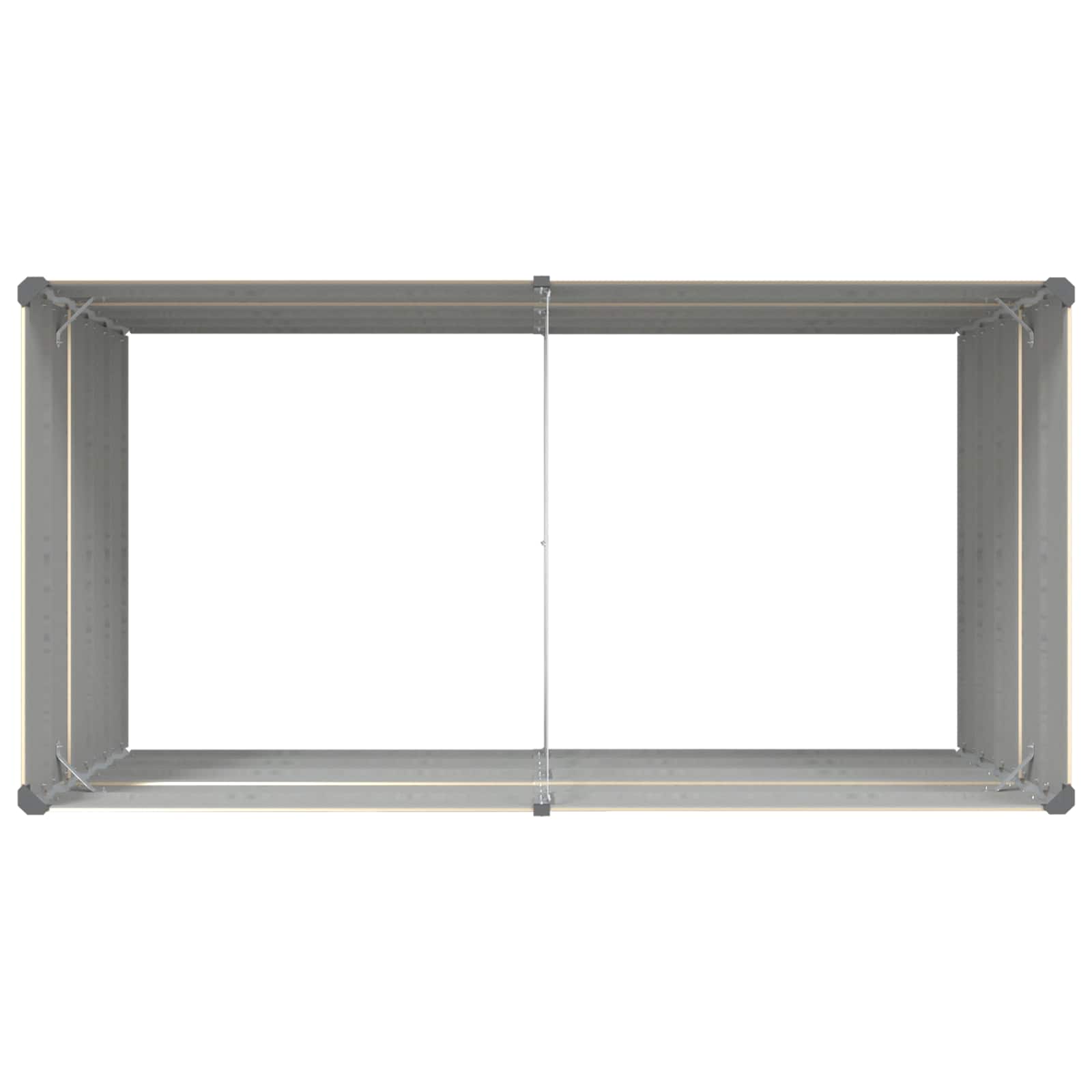 Γλάστρα Ελεφαντόδοντο 195 x 100 x 75 εκ Επικαλυμμένος Χάλυβας - Pakobazaar