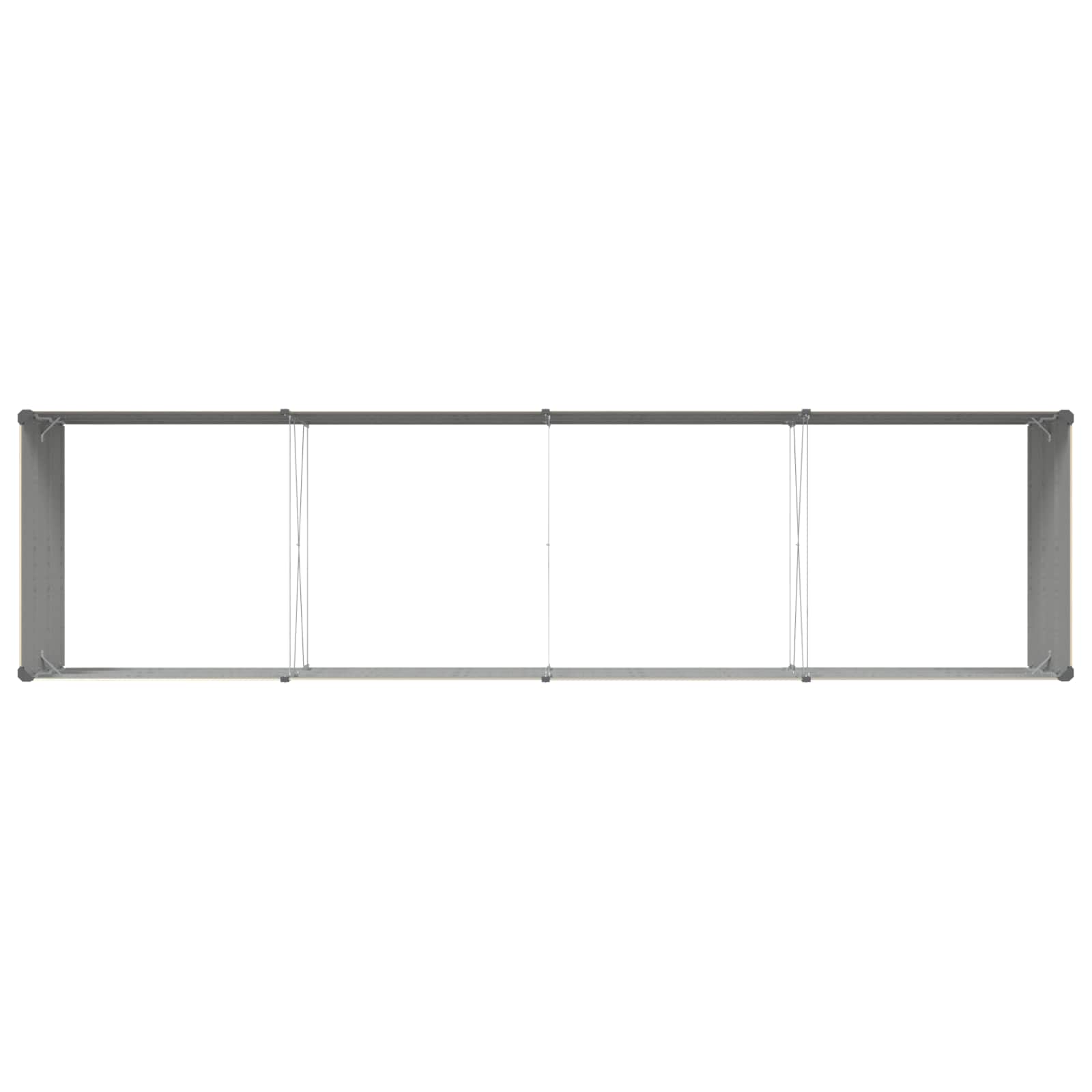 Γλάστρα Ελεφαντόδοντο 195 x 100 x 45 εκ Επικαλυμμένος Χάλυβας - Pakobazaar