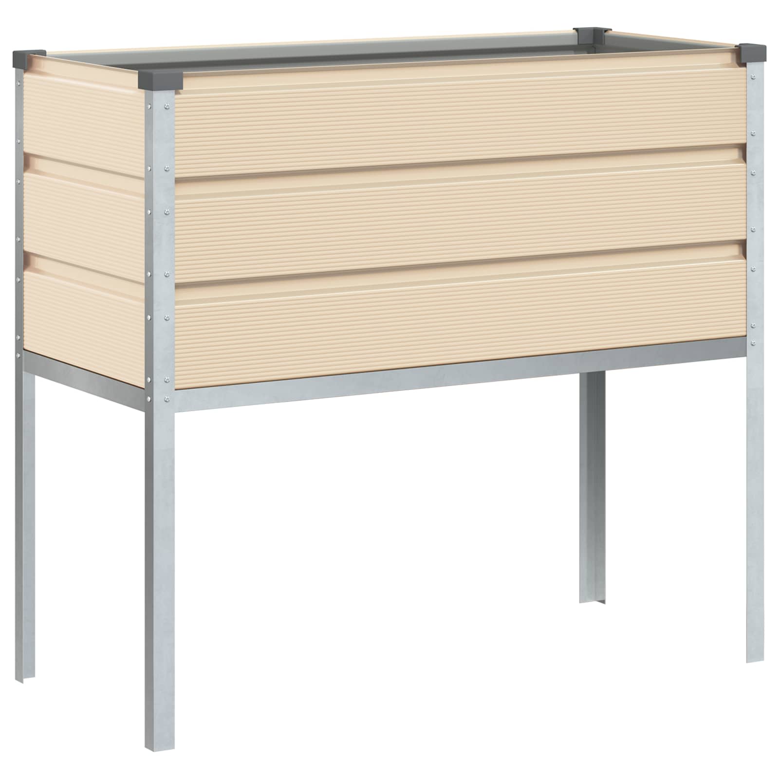 Γλάστρα Ελεφαντόδοντο 100 x 45 x 90 εκ. Επικαλυμμένος Χάλυβας - Pakobazaar