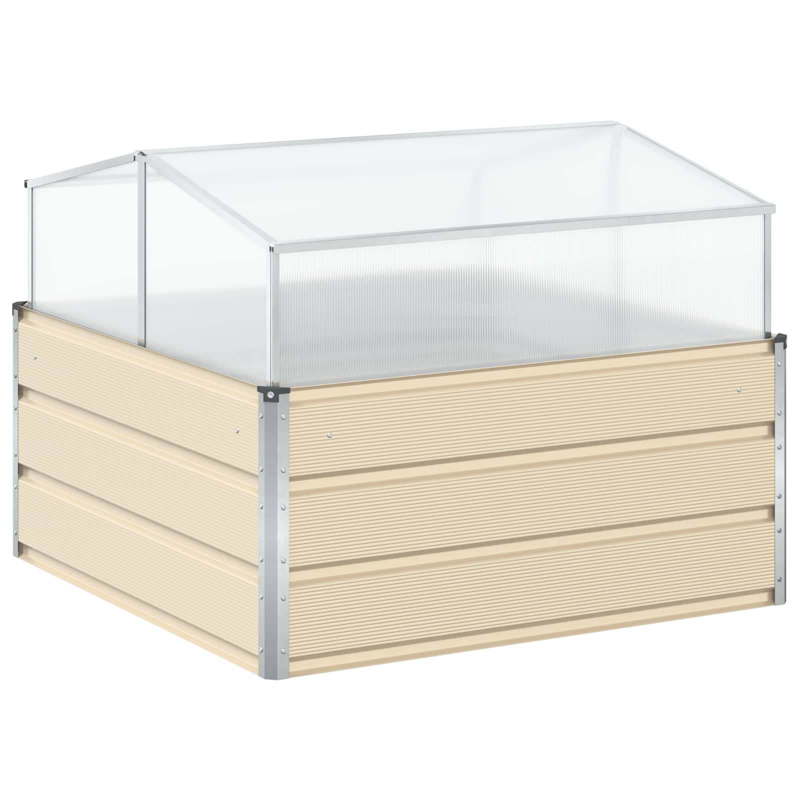 Γλάστρα Ελεφαντόδοντο 100 x 100 x 77 cm Επικαλυμμένος Χάλυβας - Pakobazaar