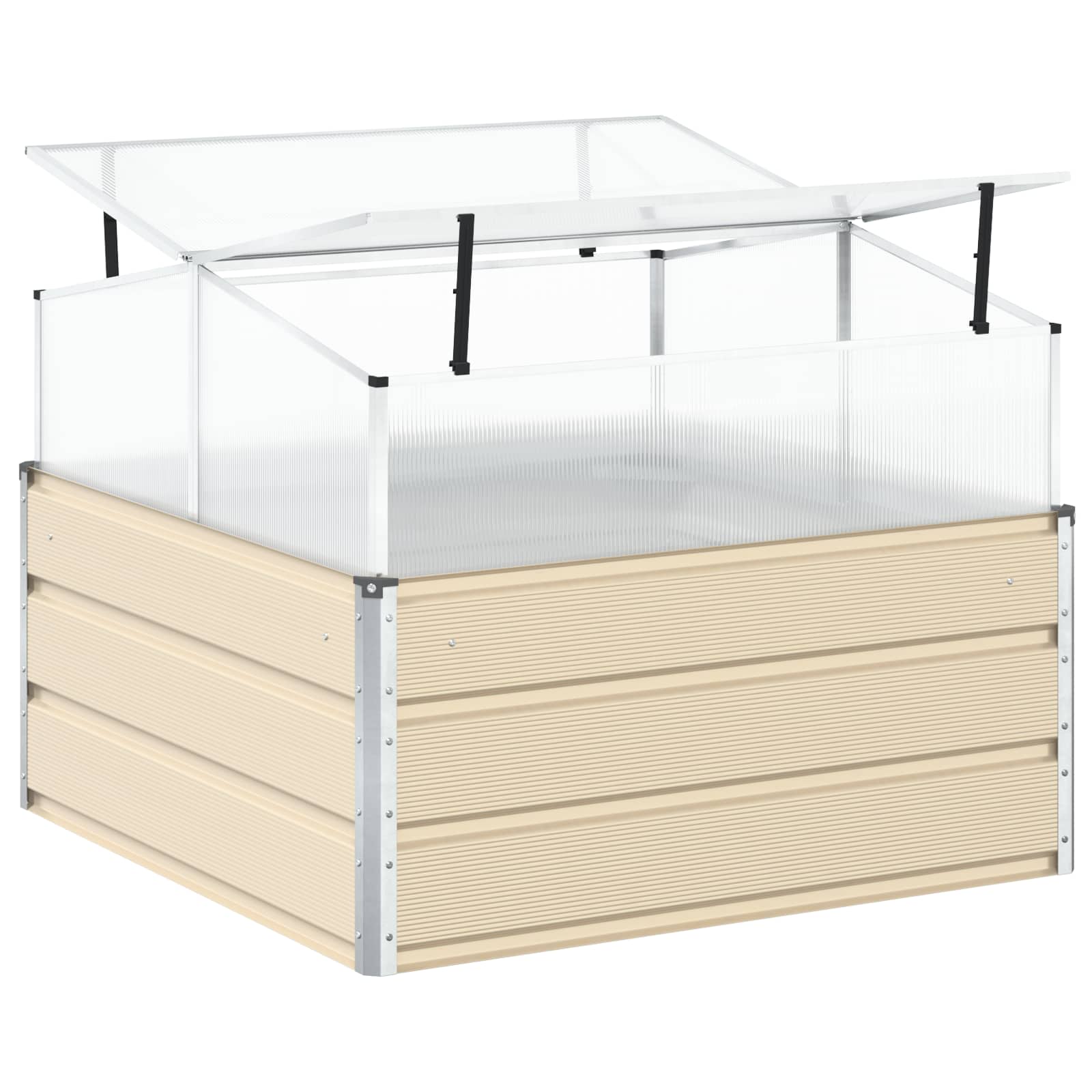 Γλάστρα Ελεφαντόδοντο 100 x 100 x 77 cm Επικαλυμμένος Χάλυβας - Pakobazaar