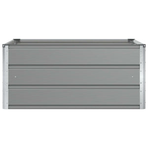 Γλάστρα Ανοιχτό γκρι 100 x 100 x 45 cm Ατσάλι - Pakobazaar