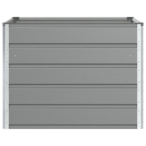Γλάστρα Ανοιχτό γκρι 100 x 100 x 75 εκ Ατσάλι - Pakobazaar