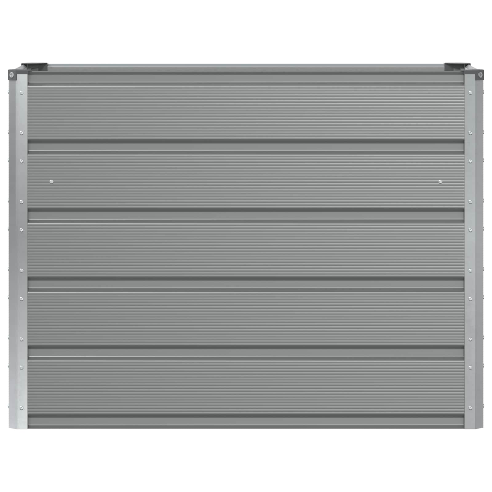 Γλάστρα Ανοιχτό γκρι 100 x 40 x 75 cm Ατσάλι - Pakobazaar