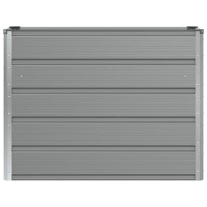 Γλάστρα Ανοιχτό γκρι 100 x 40 x 75 cm Ατσάλι - Pakobazaar