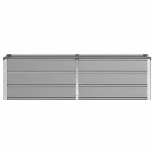 Γλάστρα Ανοιχτό γκρι 160 x 40 x 45 cm Ατσάλι - Pakobazaar