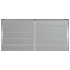 Γλάστρα Ανοιχτό γκρι 160 x 40 x 75 εκ. Ατσάλι - Pakobazaar