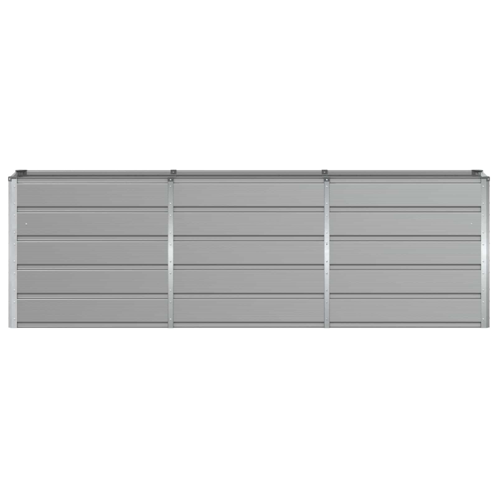 Γλάστρα Ανοιχτό γκρι 160 x 40 x 75 εκ. Ατσάλι - Pakobazaar