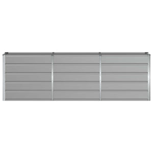 Γλάστρα Ανοιχτό γκρι 160 x 40 x 75 εκ. Ατσάλι - Pakobazaar
