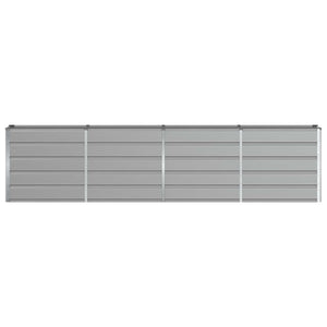 Γλάστρα Ανοιχτό γκρι 160 x 40 x 75 εκ. Ατσάλι - Pakobazaar