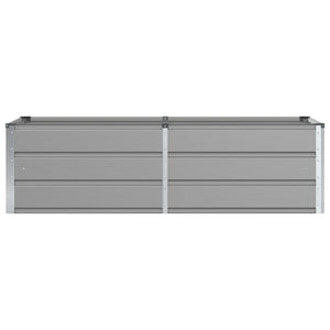 Γλάστρα Ανοιχτό γκρι 160 x 80 x 45 cm Ατσάλι - Pakobazaar