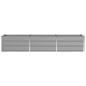 Γλάστρα Ανοιχτό γκρι 240 x 80 x 45 cm Ατσάλι - Pakobazaar