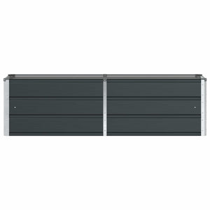 Γλάστρα Ανθρακί 160 x 40 x 45 cm Ατσάλι - Pakobazaar