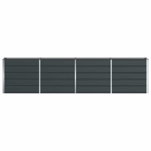 Γλάστρα Ανθρακί 160 x 40 x 75 εκ. Ατσάλι - Pakobazaar