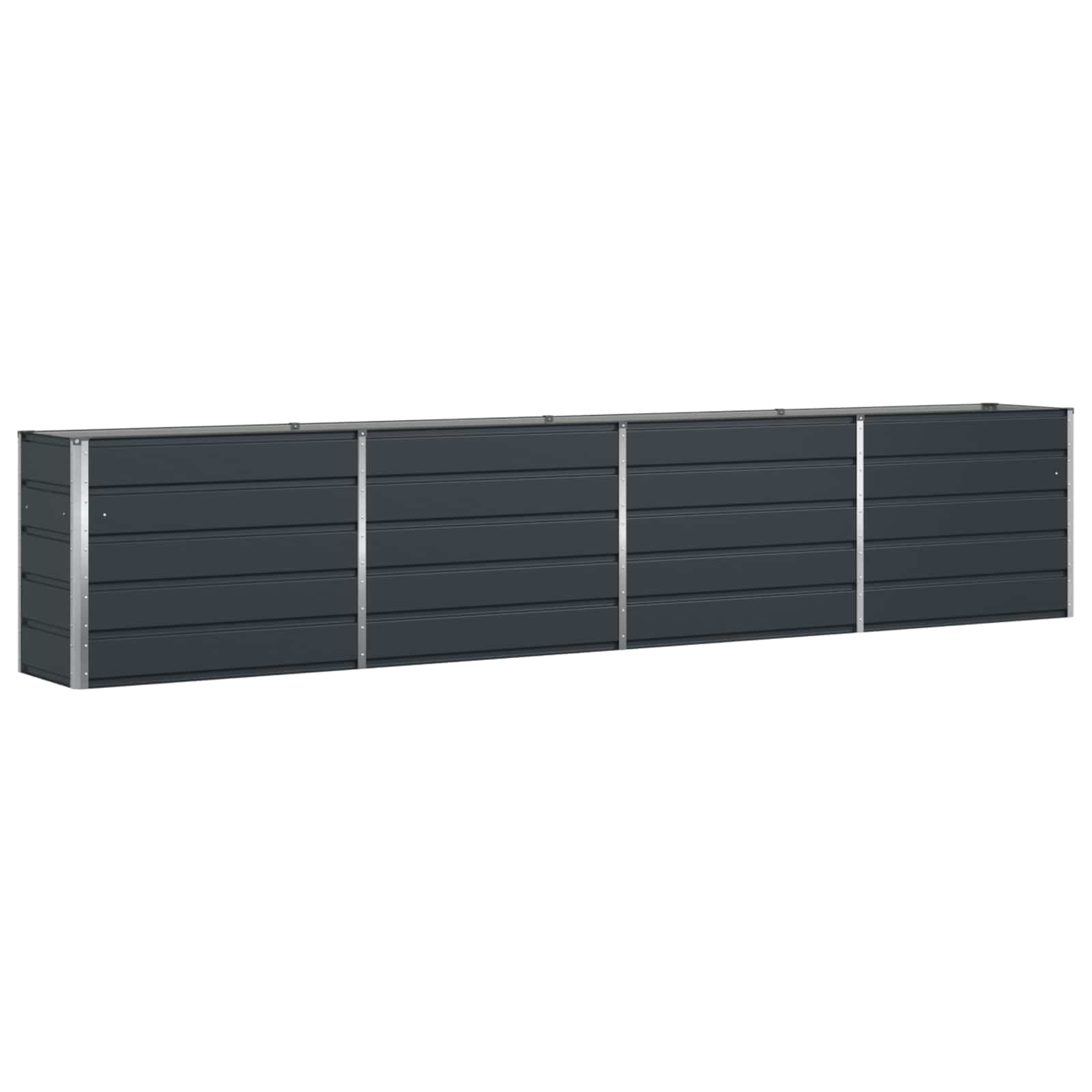 Γλάστρα Ανθρακί 480 x 50 x 45 εκ Επικαλυμμένος Χάλυβας - Pakobazaar