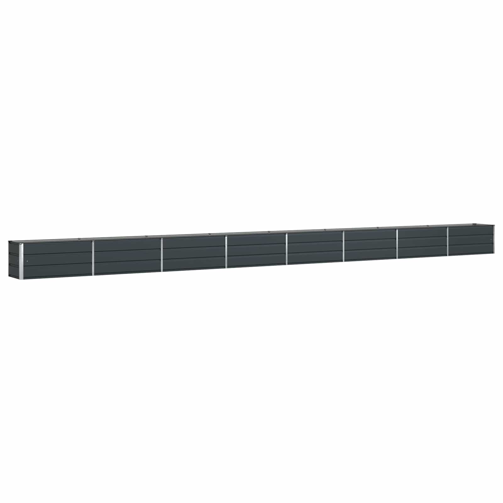 Γλάστρα Ανθρακί 480 x 50 x 45 εκ Επικαλυμμένος Χάλυβας - Pakobazaar