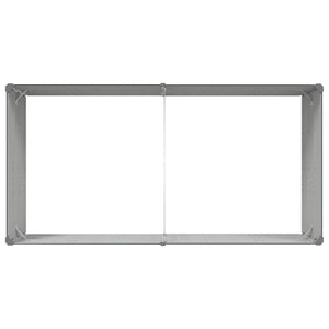Γλάστρα Ανθρακί 195 x 100 x 45 εκ Επικαλυμμένος Χάλυβας - Pakobazaar