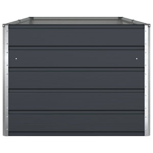 Γλάστρα Ανθρακί 195 x 100 x 45 εκ Επικαλυμμένος Χάλυβας - Pakobazaar