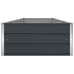 Γλάστρα Ανθρακί 195 x 100 x 45 εκ Επικαλυμμένος Χάλυβας - Pakobazaar