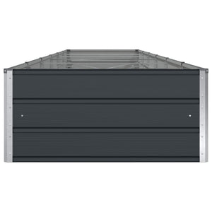 Γλάστρα Ανθρακί 195 x 100 x 45 εκ Επικαλυμμένος Χάλυβας - Pakobazaar