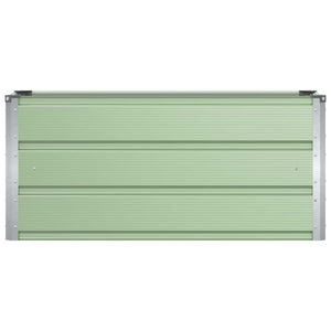 Γλάστρα Πράσινο 100 x 40 x 45 cm Ατσάλι - Pakobazaar