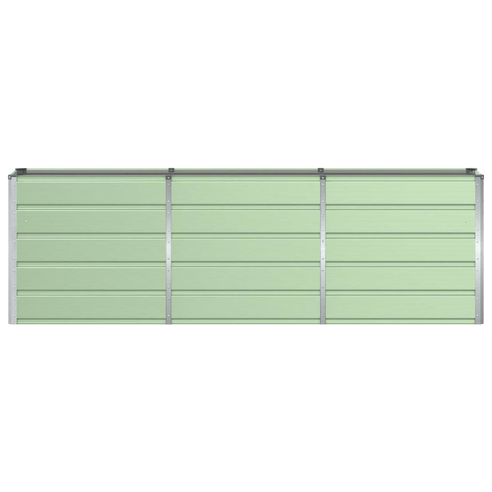 Γλάστρα Πράσινο 160 x 40 x 75 εκ. Ατσάλι - Pakobazaar