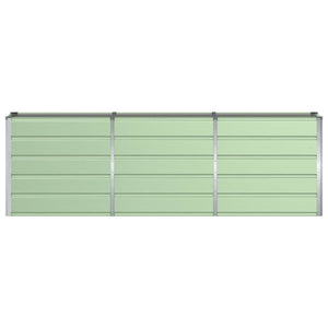Γλάστρα Πράσινο 160 x 40 x 75 εκ. Ατσάλι - Pakobazaar