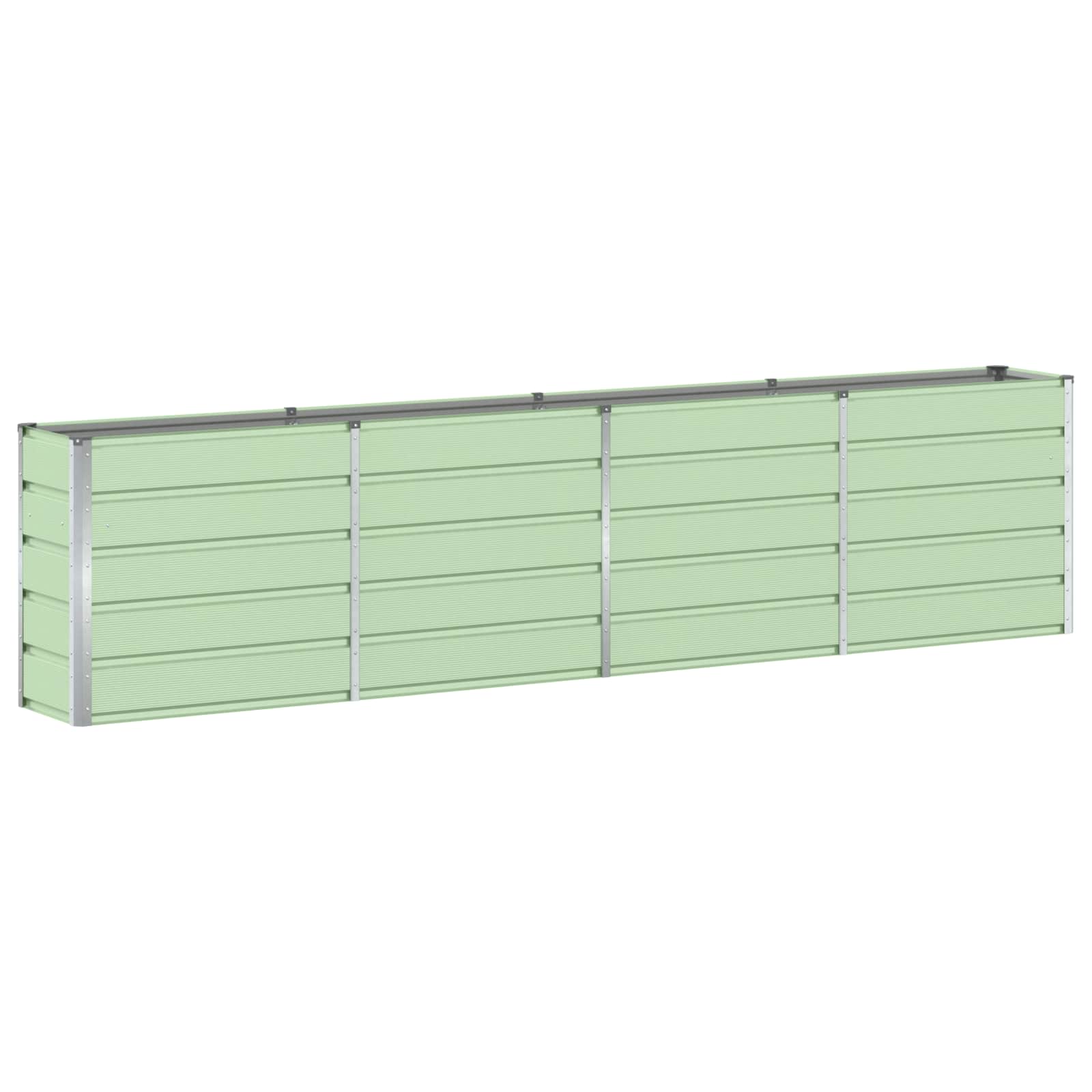Γλάστρα Πράσινο 160 x 40 x 75 εκ. Ατσάλι - Pakobazaar