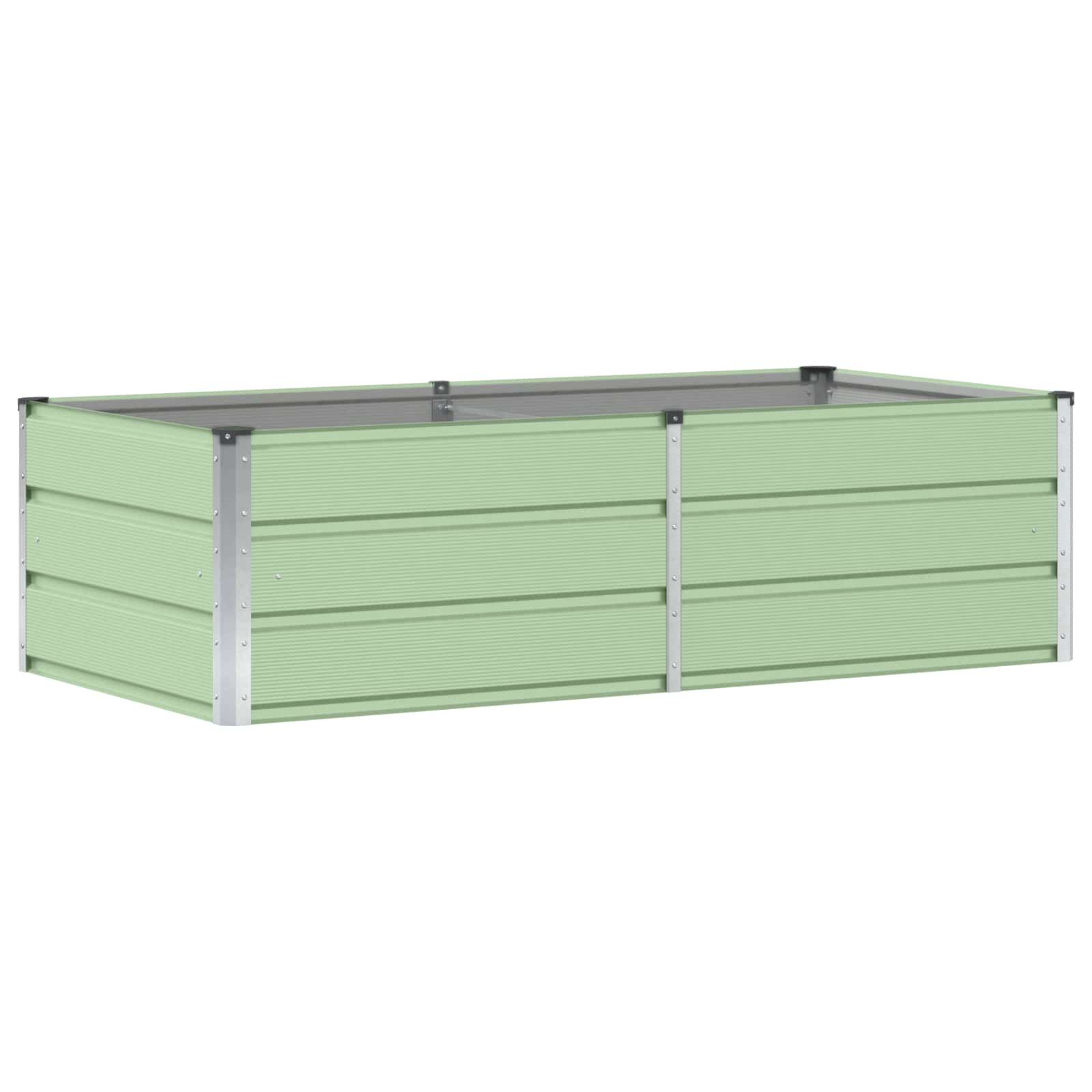 Γλάστρα Πράσινο 160 x 80 x 45 cm Ατσάλι - Pakobazaar