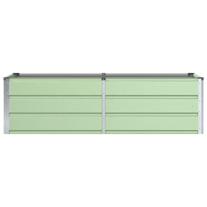Γλάστρα Πράσινο 160 x 80 x 45 cm Ατσάλι - Pakobazaar