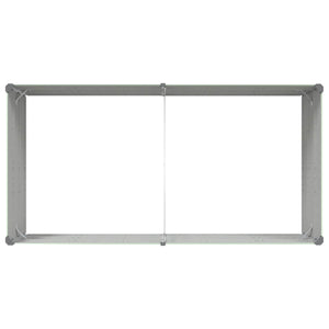 Γλάστρα Παστέλ Πράσινο 195 x 100 x 45 εκ Επικαλυμμένος Χάλυβας - Pakobazaar