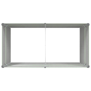 Γλάστρα Παστέλ Πράσινο 195 x 100 x 75 εκ Επικαλυμμένος Χάλυβας - Pakobazaar