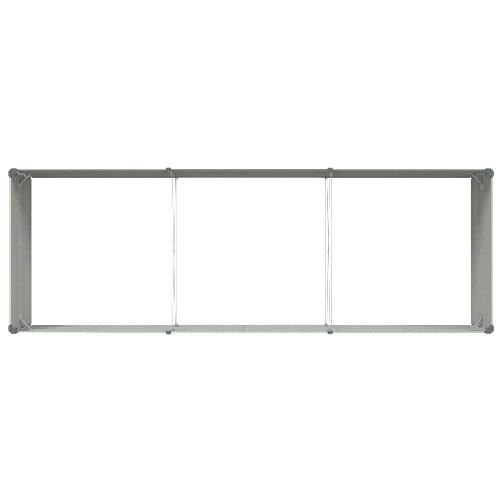 Γλάστρα Παστέλ Πράσινο 290 x 100 x 45 εκ Επικαλυμμένος Χάλυβας - Pakobazaar