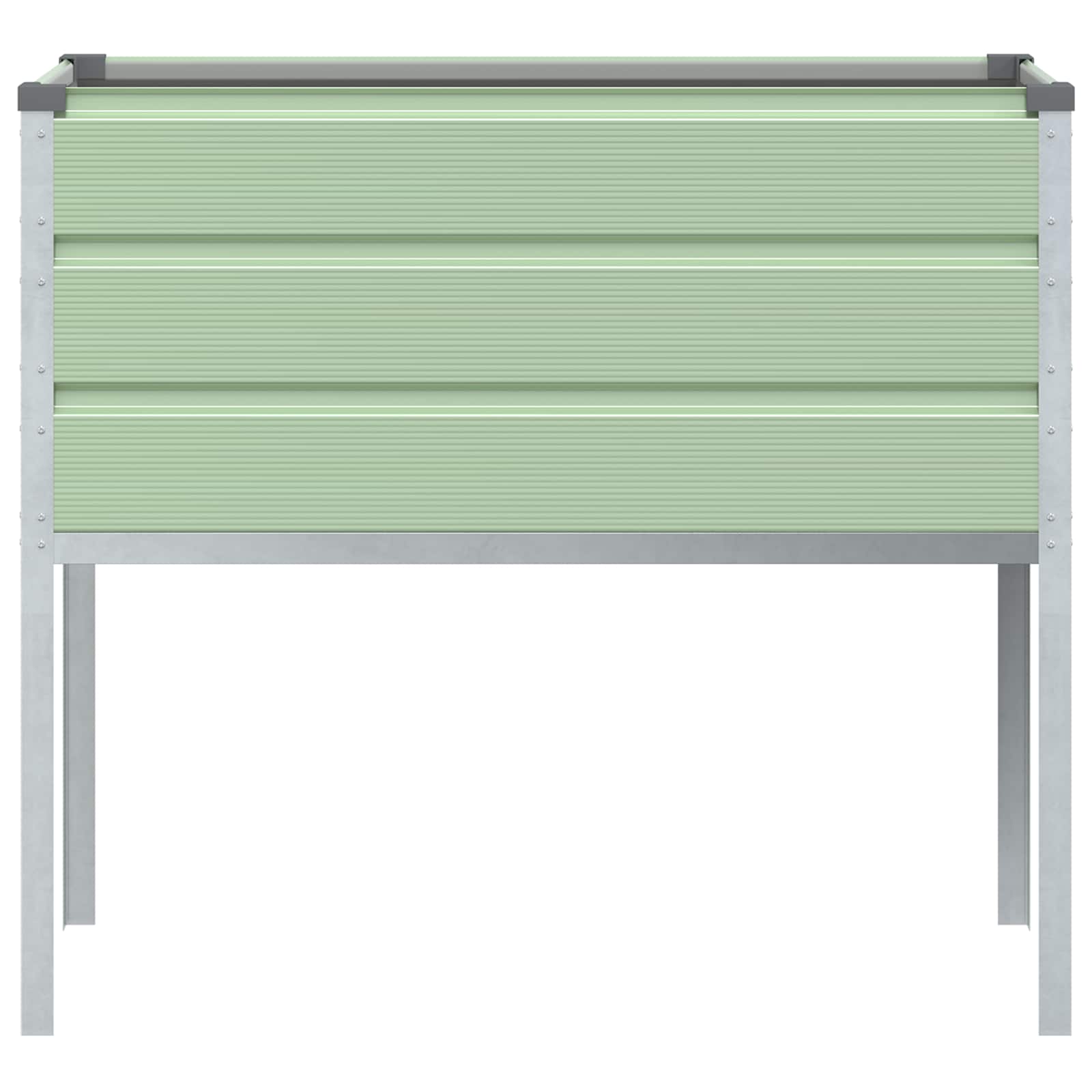 Γλάστρα Παστέλ Πράσινο 100 x 45 x 90 εκ. Επικαλυμμένος Χάλυβας - Pakobazaar