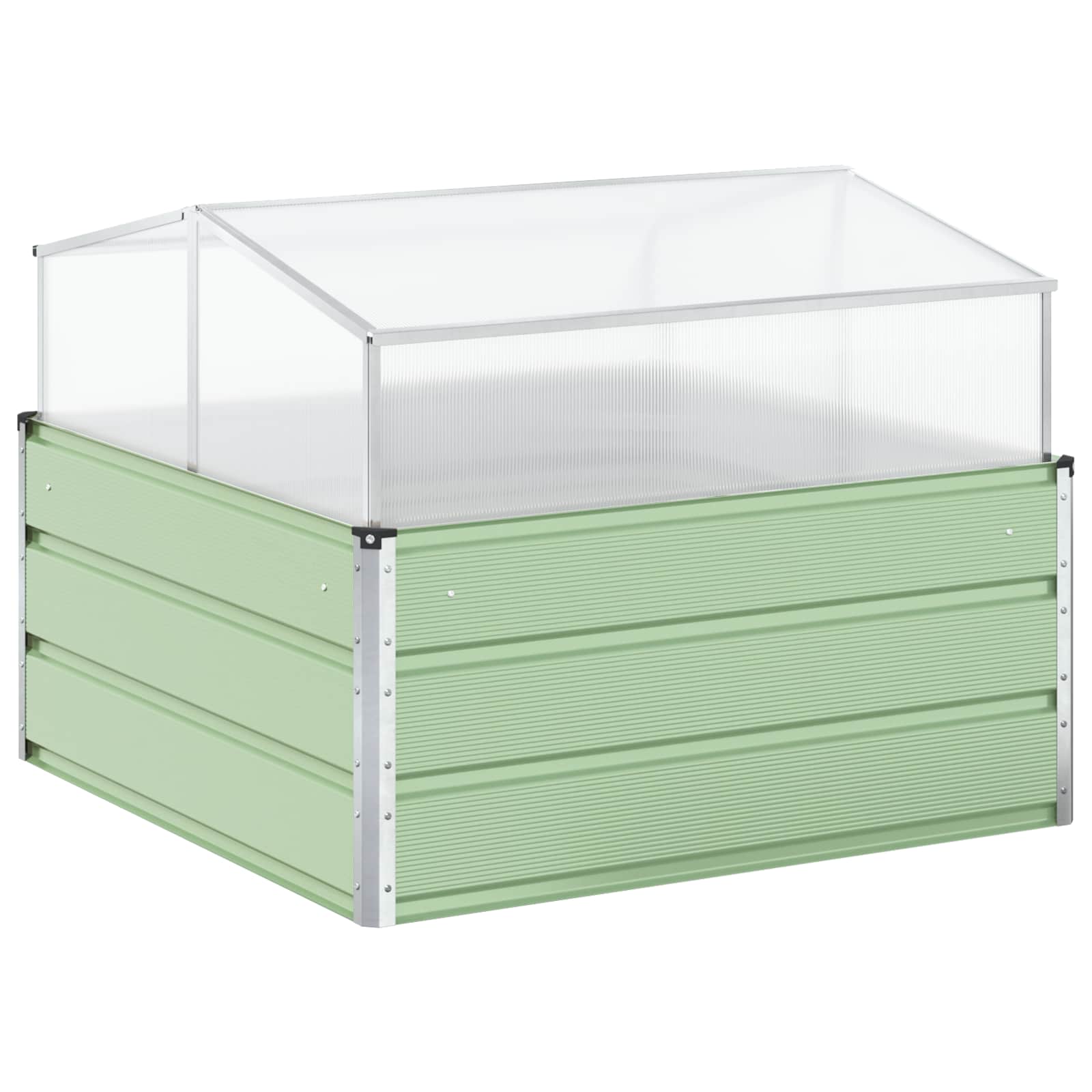 Γλάστρα Παραλλαγή Παστέλ Πράσινο 100 x 100 x 77 cm - Pakobazaar