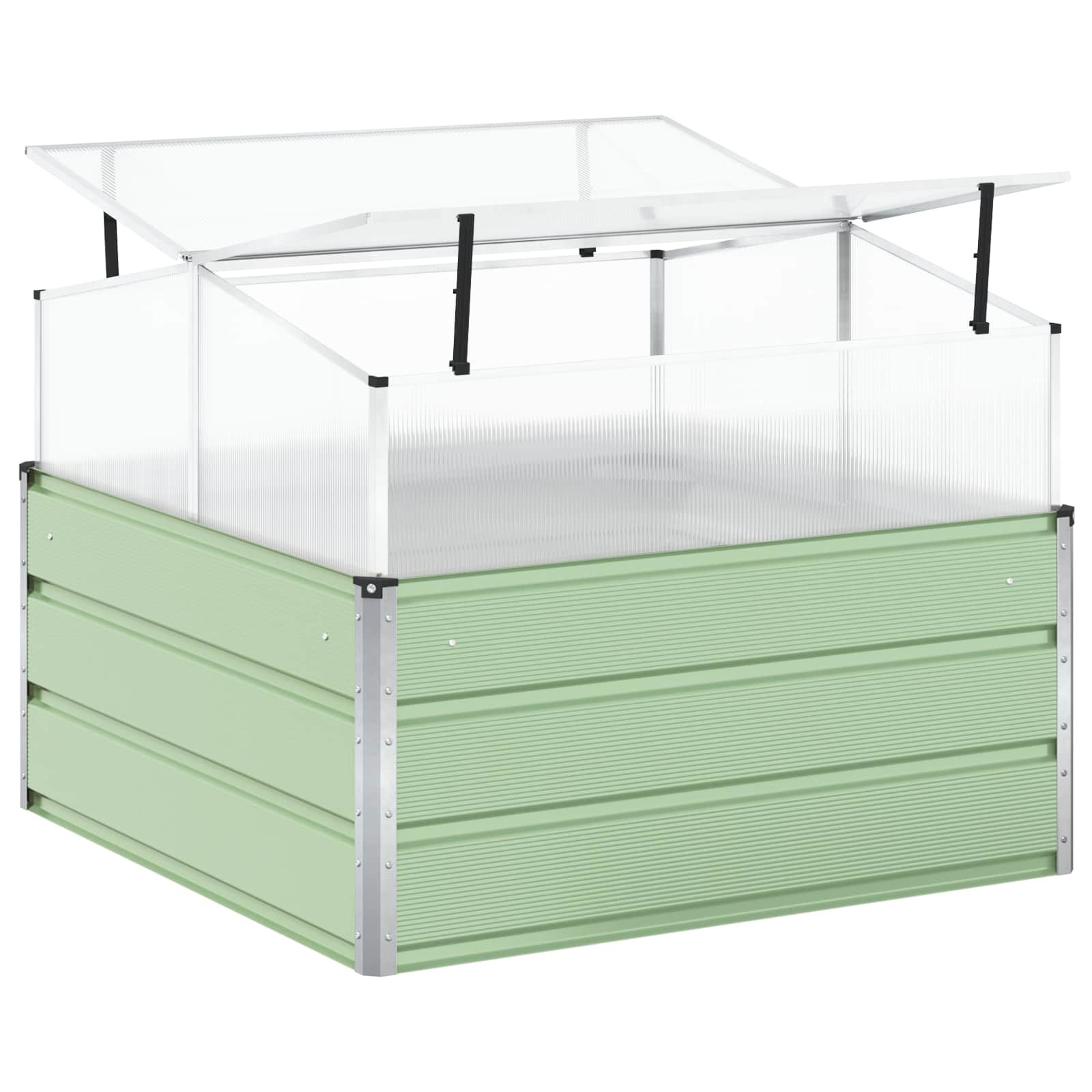 Γλάστρα Παραλλαγή Παστέλ Πράσινο 100 x 100 x 77 cm - Pakobazaar