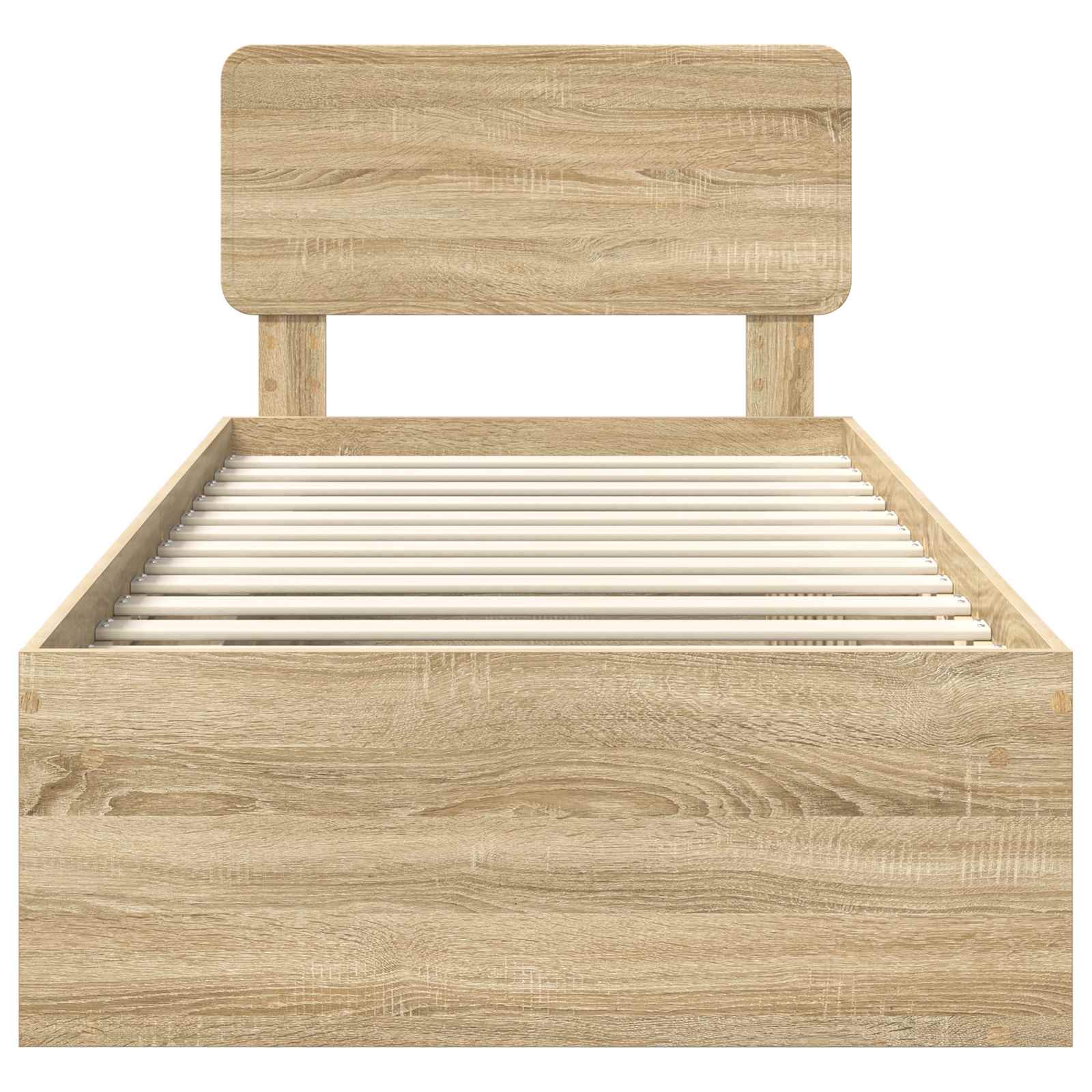 Σκελετός Κρεβατιού Σονόμα 100 x 200 cm Στερεά ξυλεία πεύκου