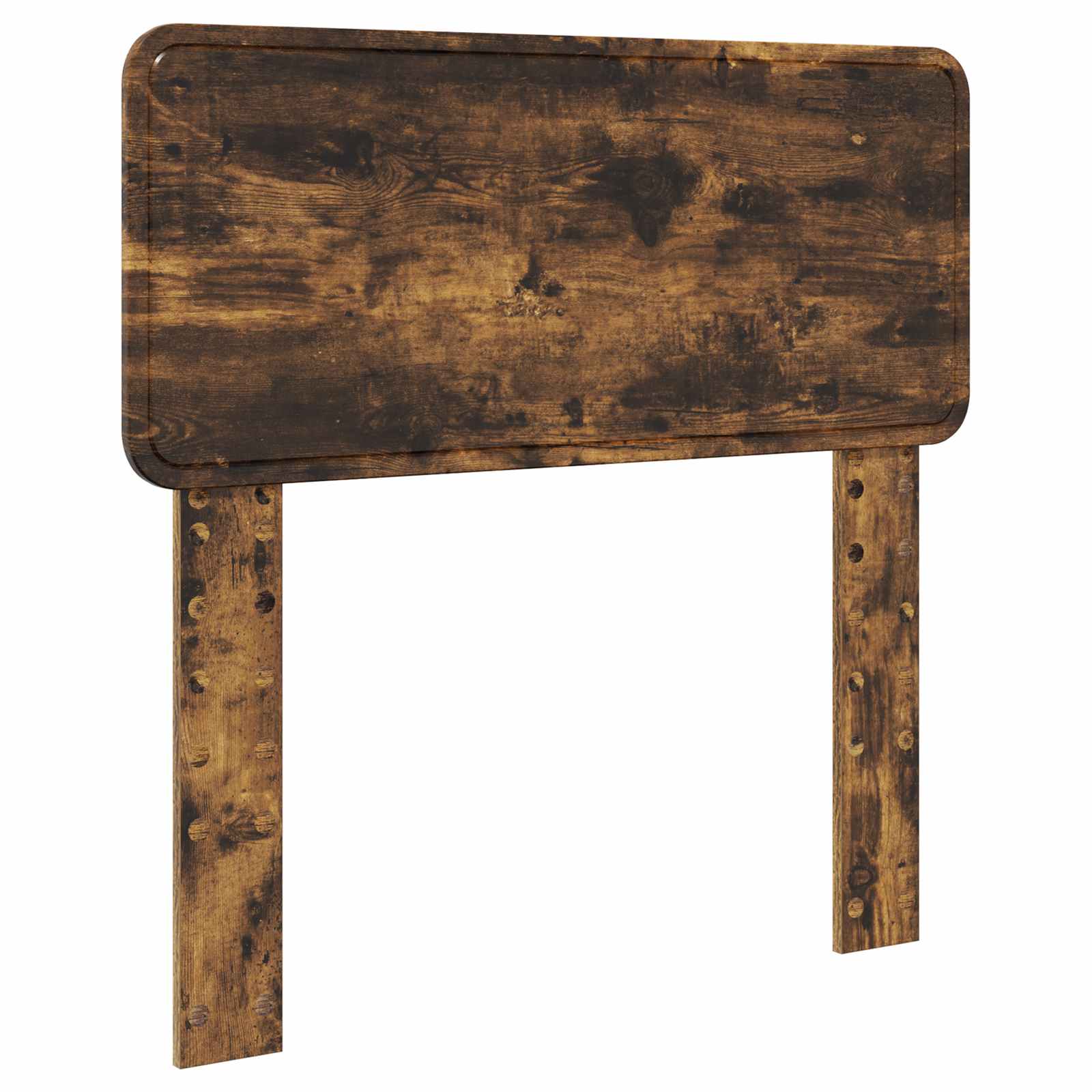 Σκελετός Κρεβατιού με κεφαλάρι Καπνιστό Δρύς 90 x 190 cm