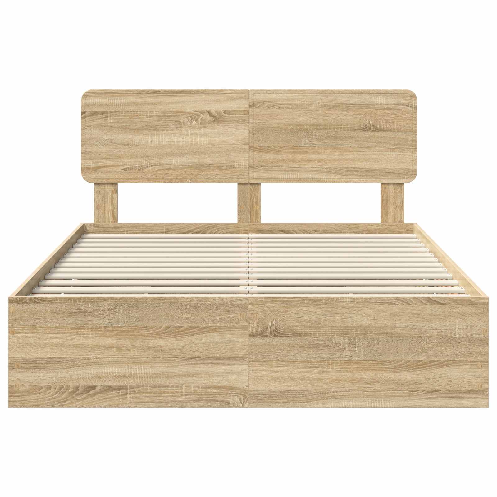 Σκελετός Κρεβατιού με συρτάρι Δρύς Sonoma 140 x 200 cm
