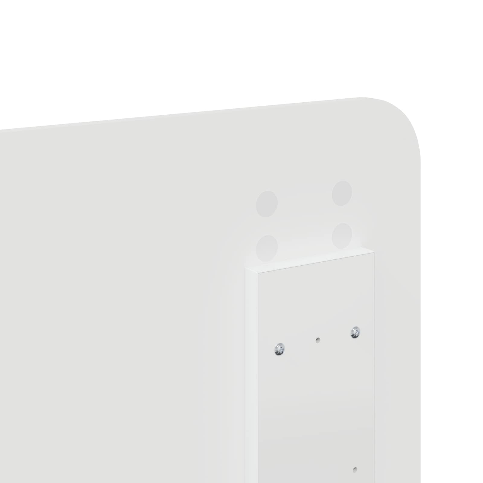 Κρεβάτι Αποθήκης Λευκό 160 x 200 cm Επεξεργασμένο ξύλο