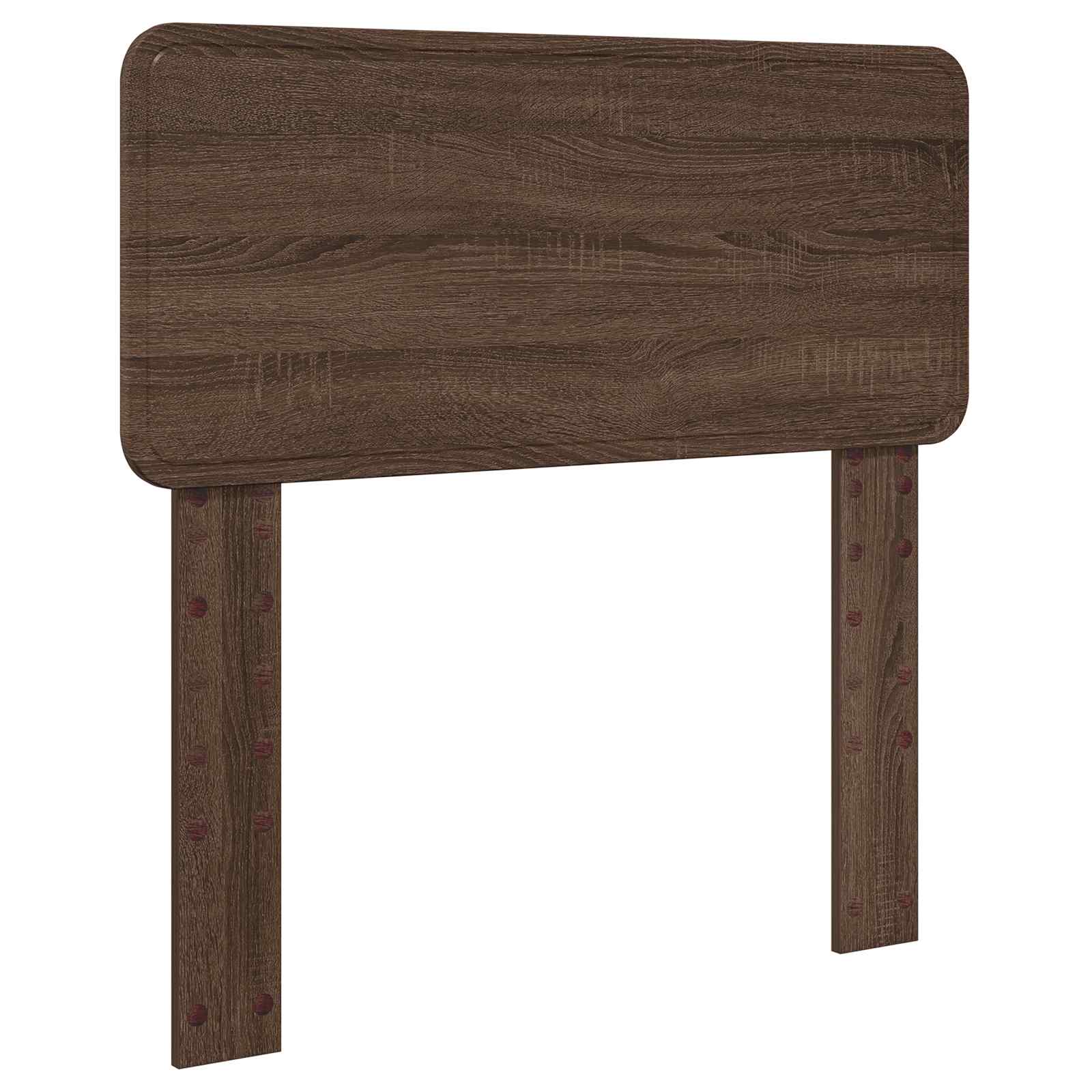 Κρεβάτι Αποθήκης Καφέ δρυς 90 x 190 cm Επεξεργασμένο ξύλο