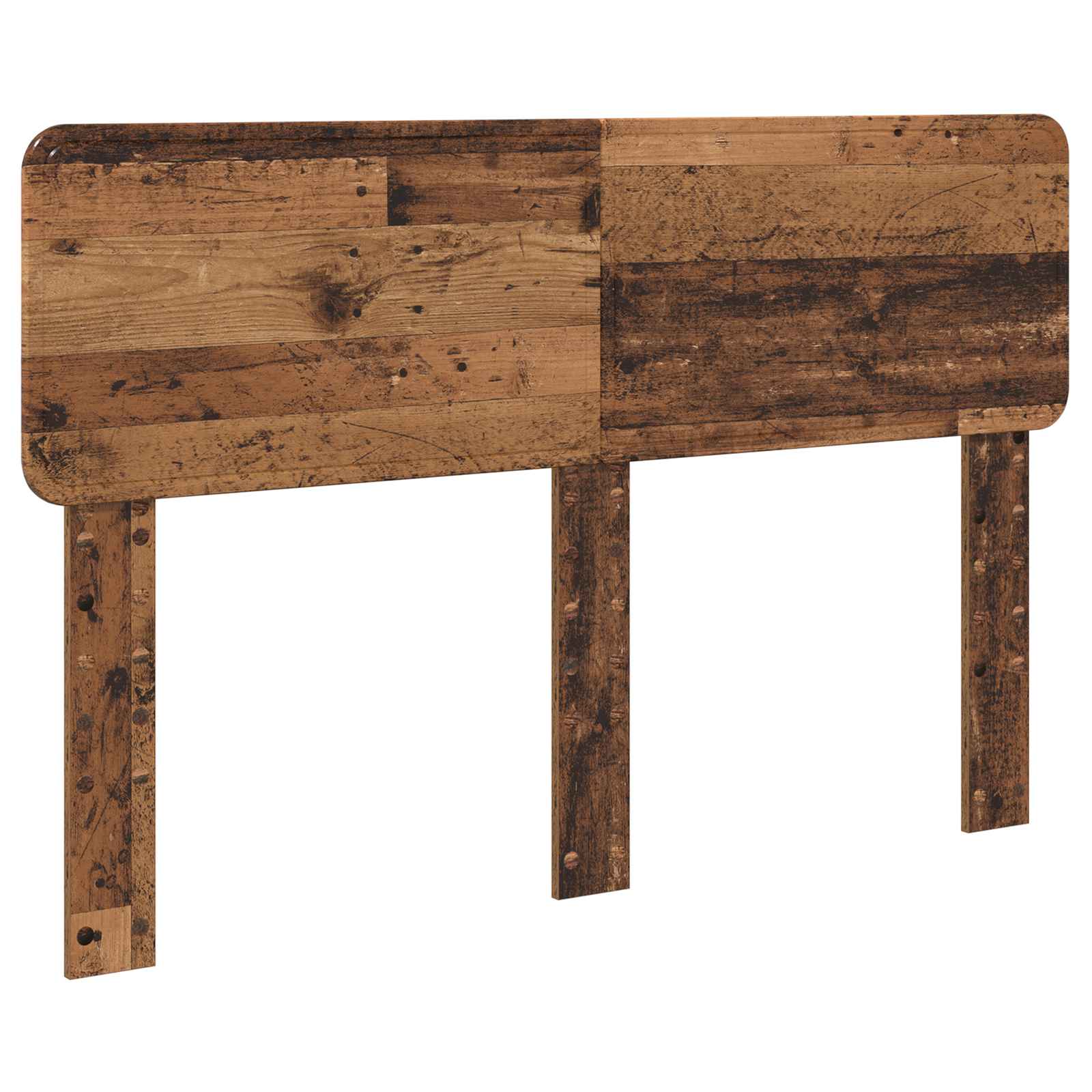 Σκελετός Κρεβατιού Παλιό ξύλο 140 x 190 cm Επεξεργασμένο Ξύλο