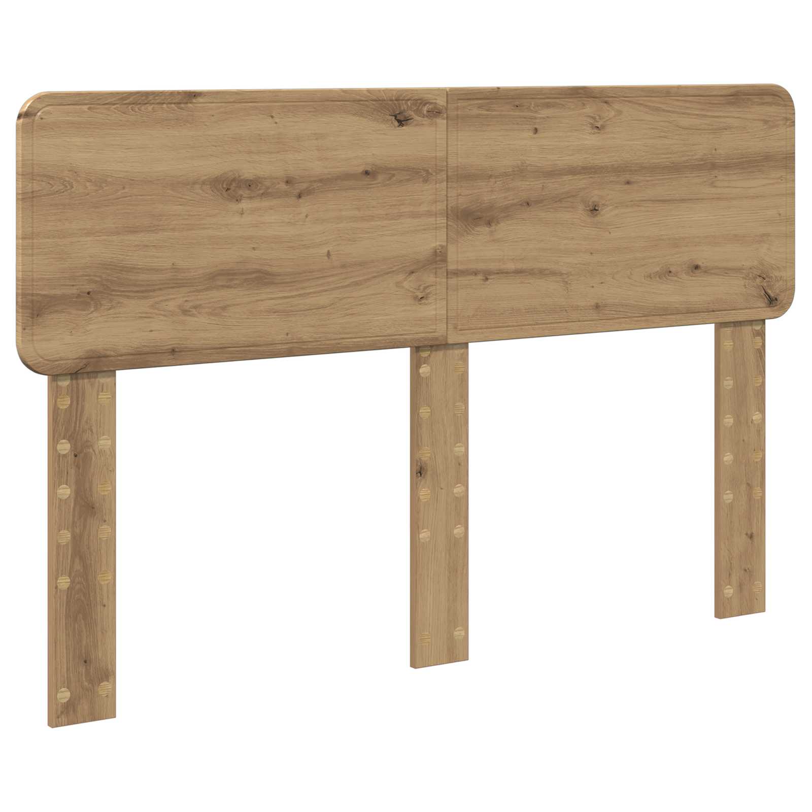 Σκελετός Κρεβατιού Artisan Oak 140 x 190 cm Επεξεργασμένο Ξύλο