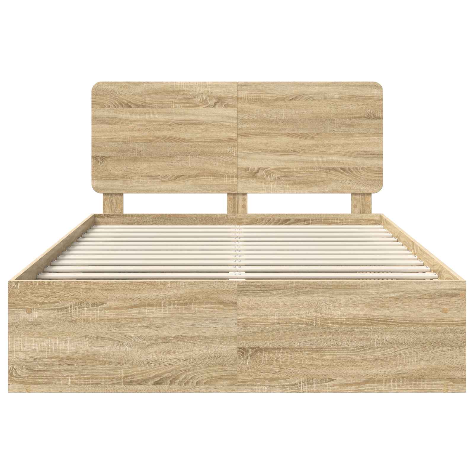 Σκελετός Κρεβατιού Σονόμα 140 x 190 cm Στερεά ξυλεία πεύκου