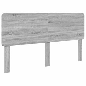 Σκελετός Κρεβατιού Γκρίζο Σονομα 180 x 200 cm Μηχανήματος Ξύλο